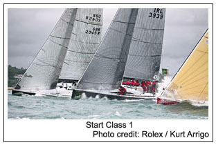 Start Class 1, Photo credit: Rolex / Kurt Arrigo